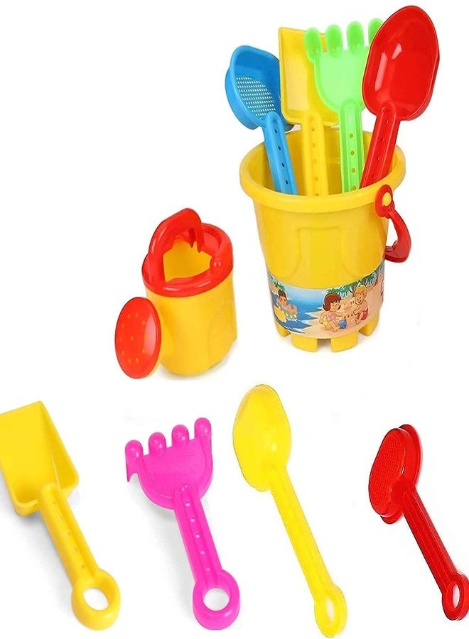 Fezeedi Beach Toys Set for Childs, Beach Art Learning Toys, Outdoor Childs Sand Toys for Child,Best Birthday Gift Set(Random Color Send)(Pack of 8) - Image 4